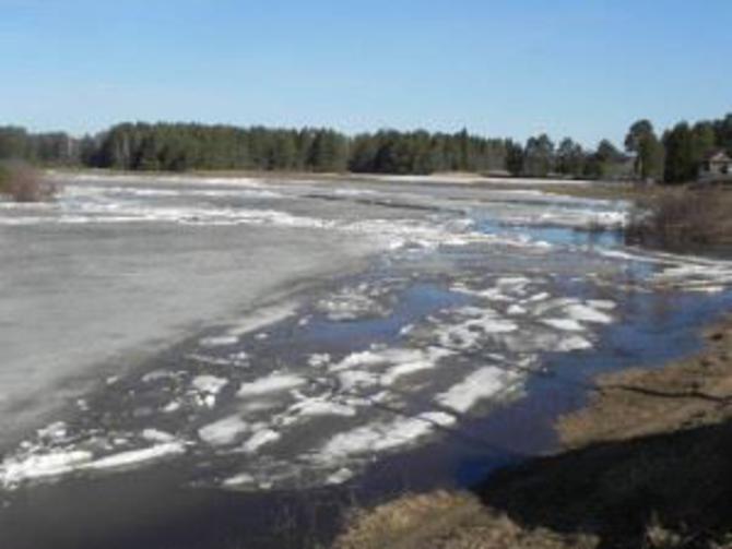 На реках Костромской области продолжается активное таяние льда
