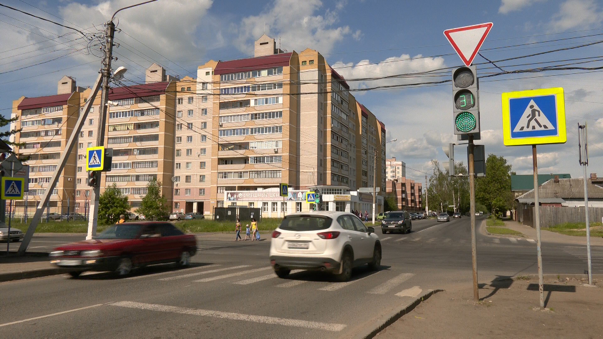 Перекресток Калиновская – Галичская в Костроме станет безопаснее | ТРК  «Русь»