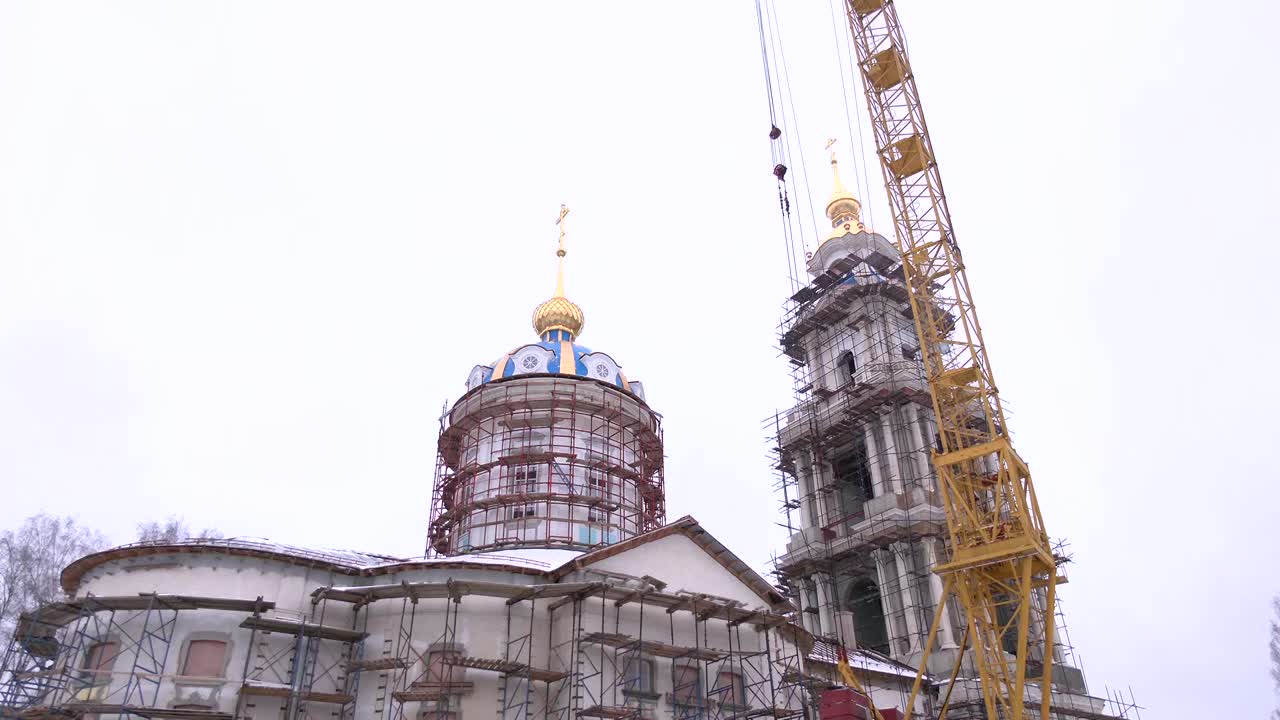В областном центре продолжают восстанавливать Костромской Кремль