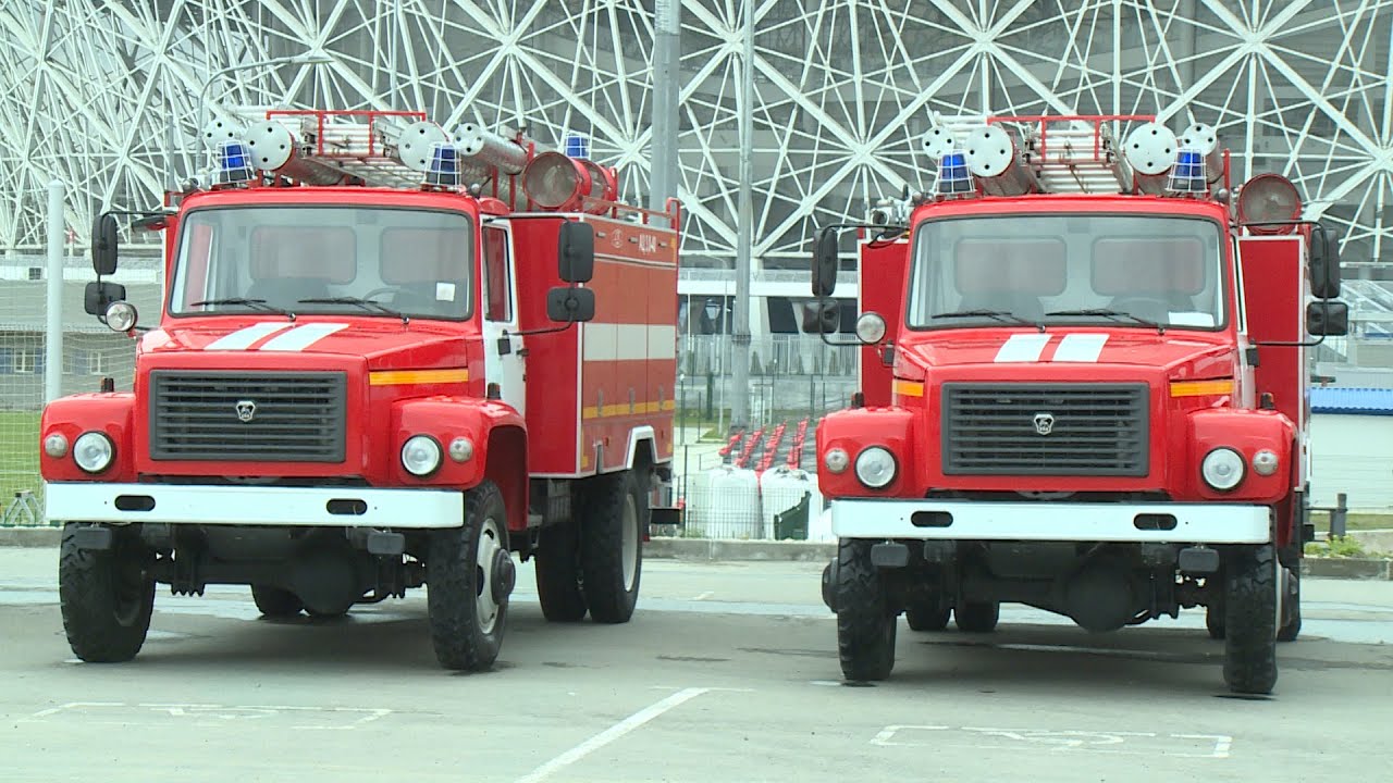 В пожарную часть №55 Волгореченска поступили два новых автомобиля