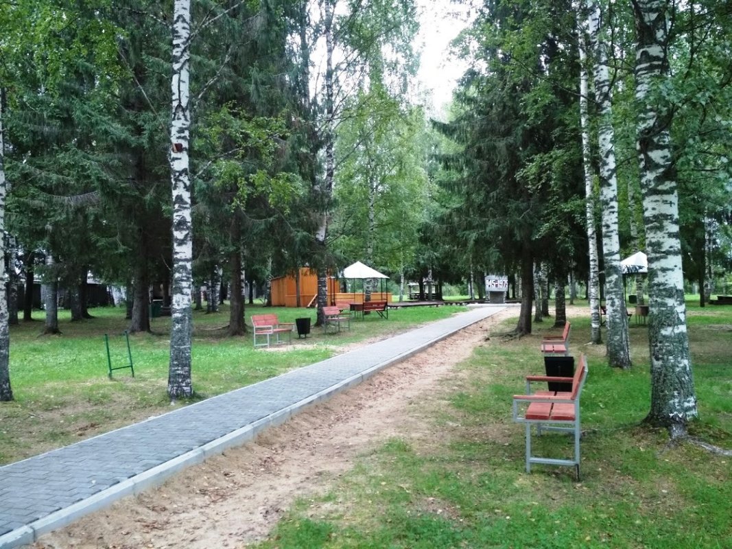 В  селе Георгиевском преобразился Парк 30-летия Победы