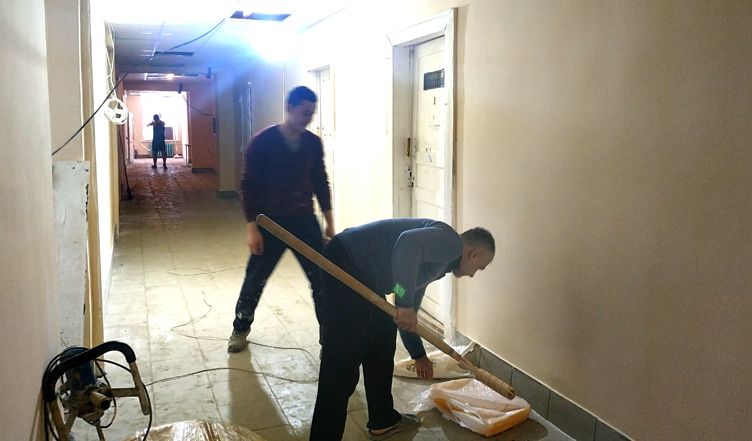В Павино Костромской области завершается капитальный ремонт больницы