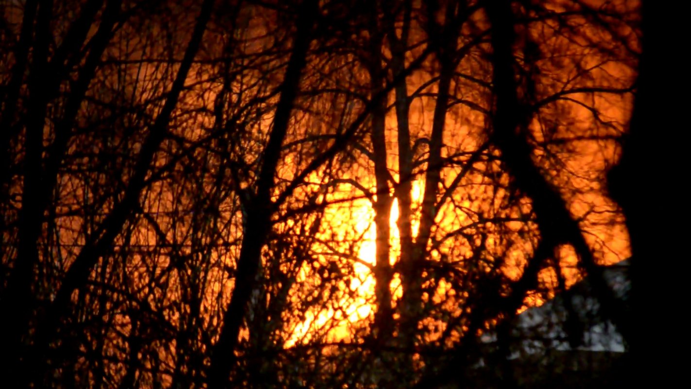 Крупный пожар произошел этой ночью в Костроме
