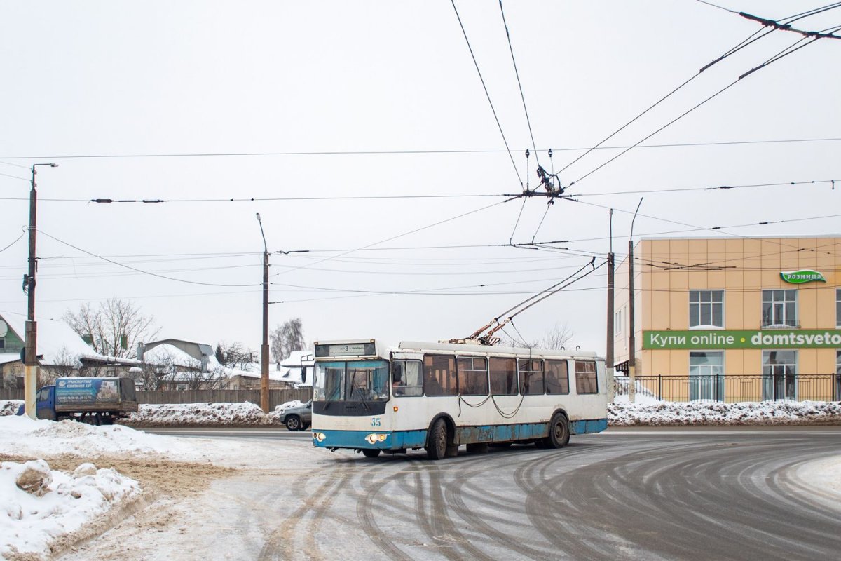 В Костроме сократили протяженность двух троллейбусных маршрутов