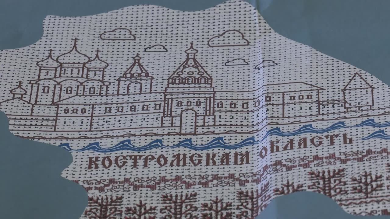 Костромские рукодельницы создают часть «Вышитой карты России»