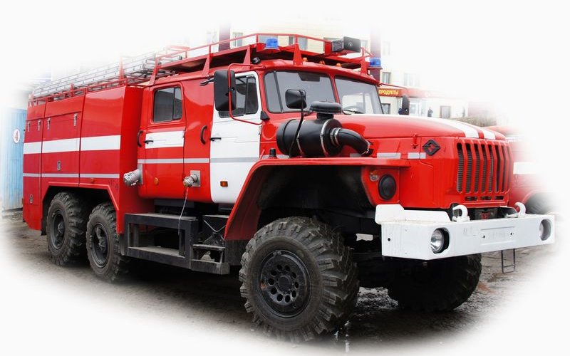 Обкатка пожарного автомобиля