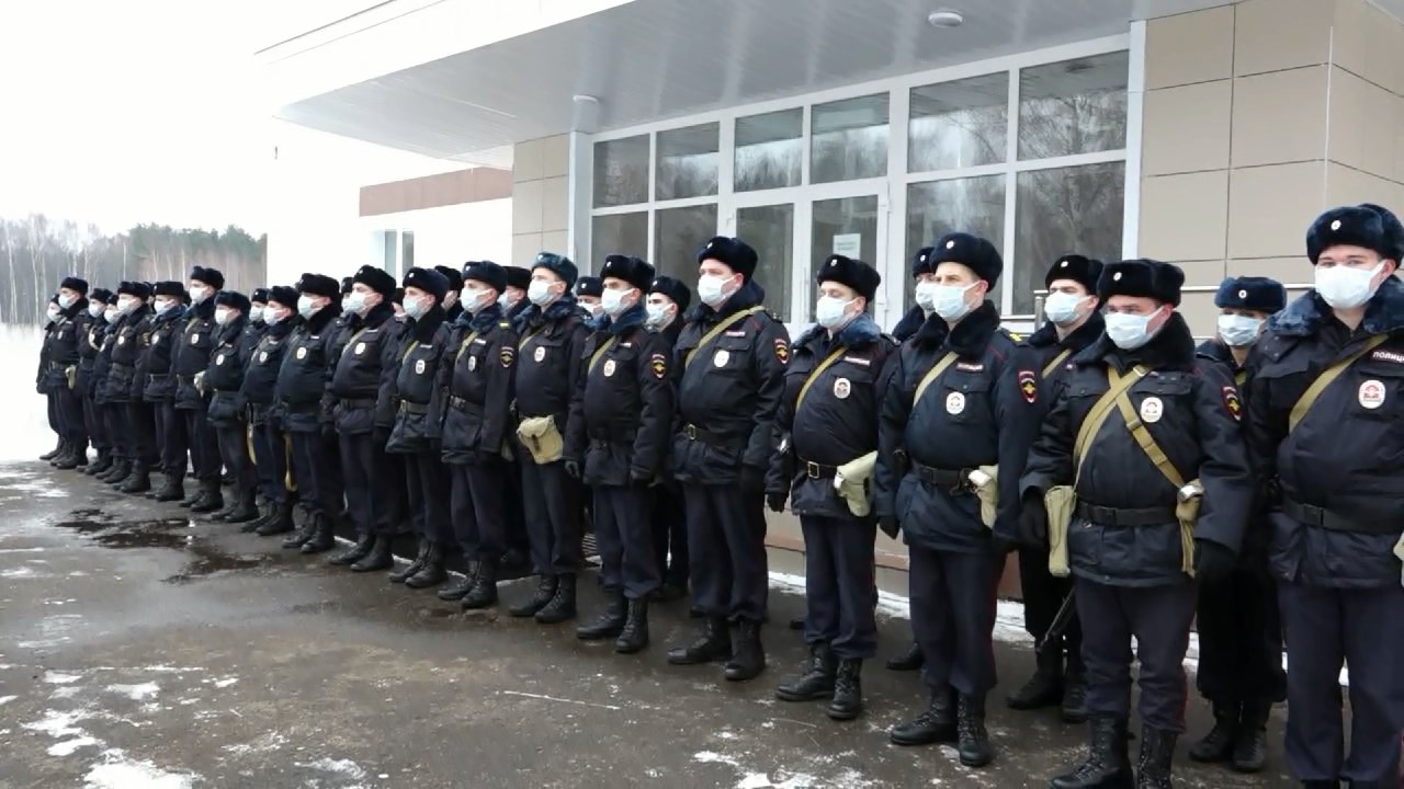 Сводный отряд костромской полиции отправился в командировку на Северный Кавказ