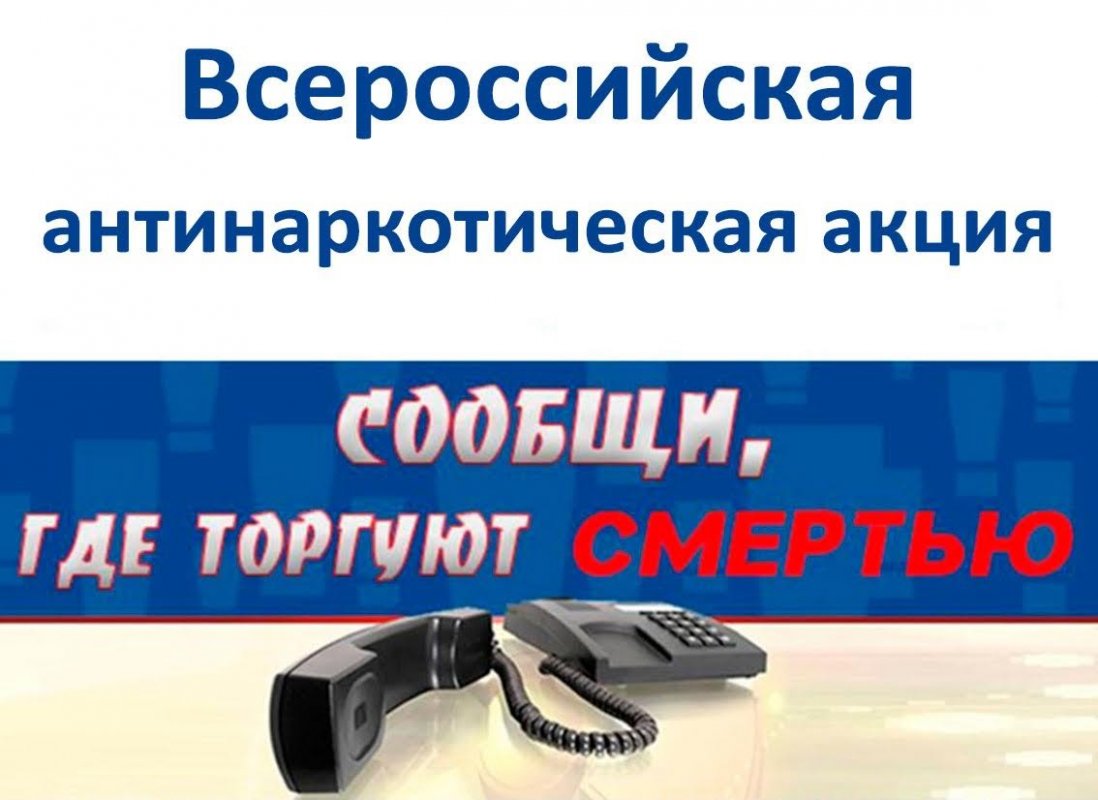 В Костромской области стартовала общероссийская акция «Сообщи, где торгуют смертью!»