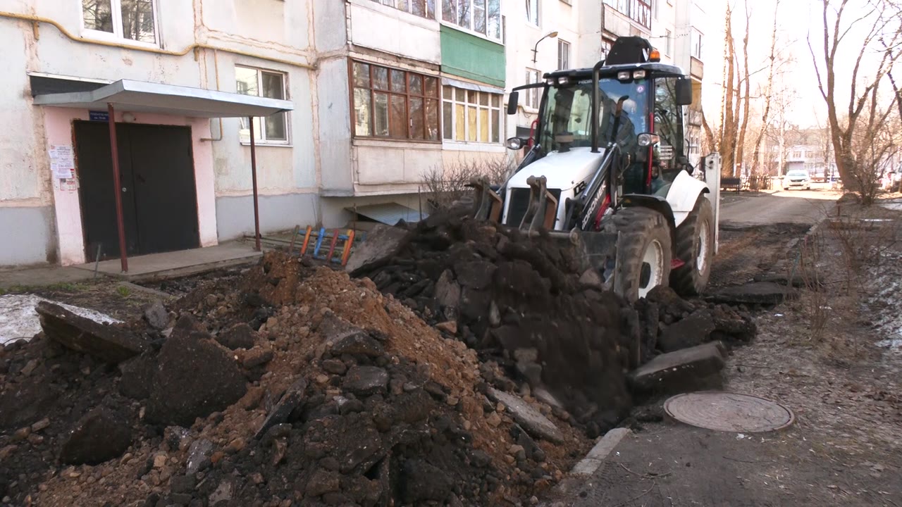 В Костроме стартовало благоустройство дворов, которые вошли в программу «Формирование современной городской среды»