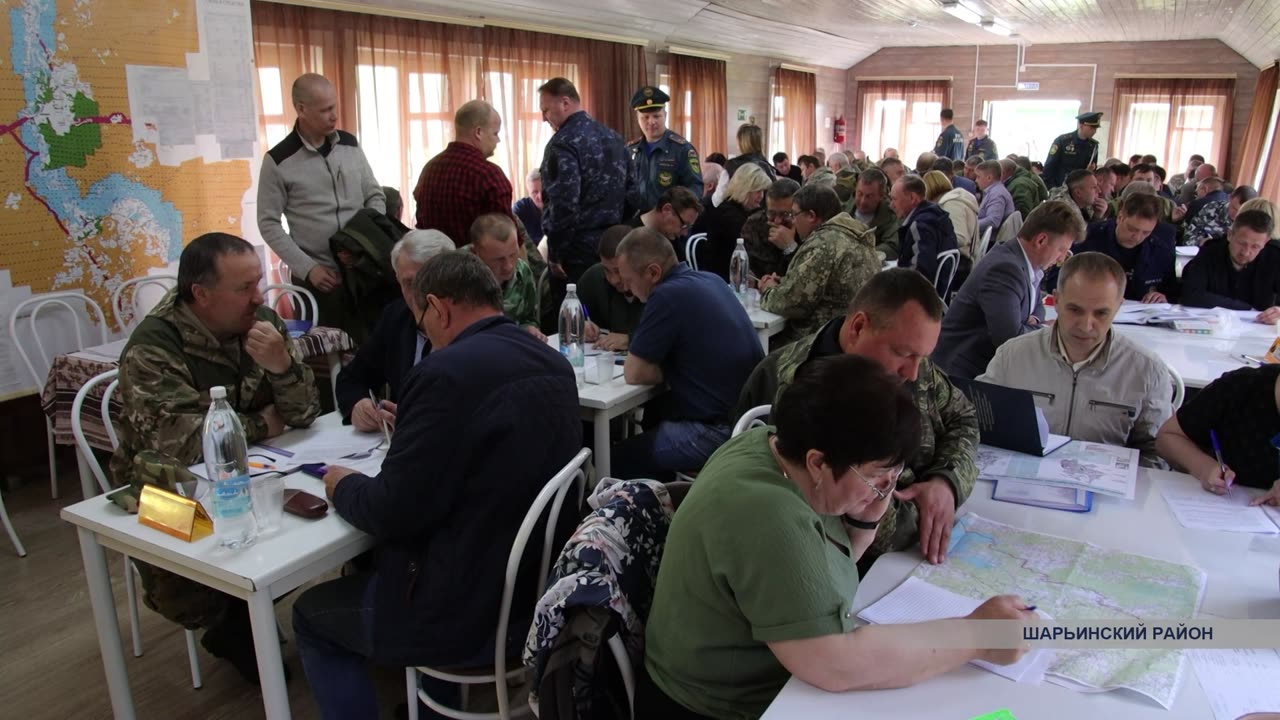 В Шарьиском районе прошли командно-штабные учения для глав муниципальных образований региона