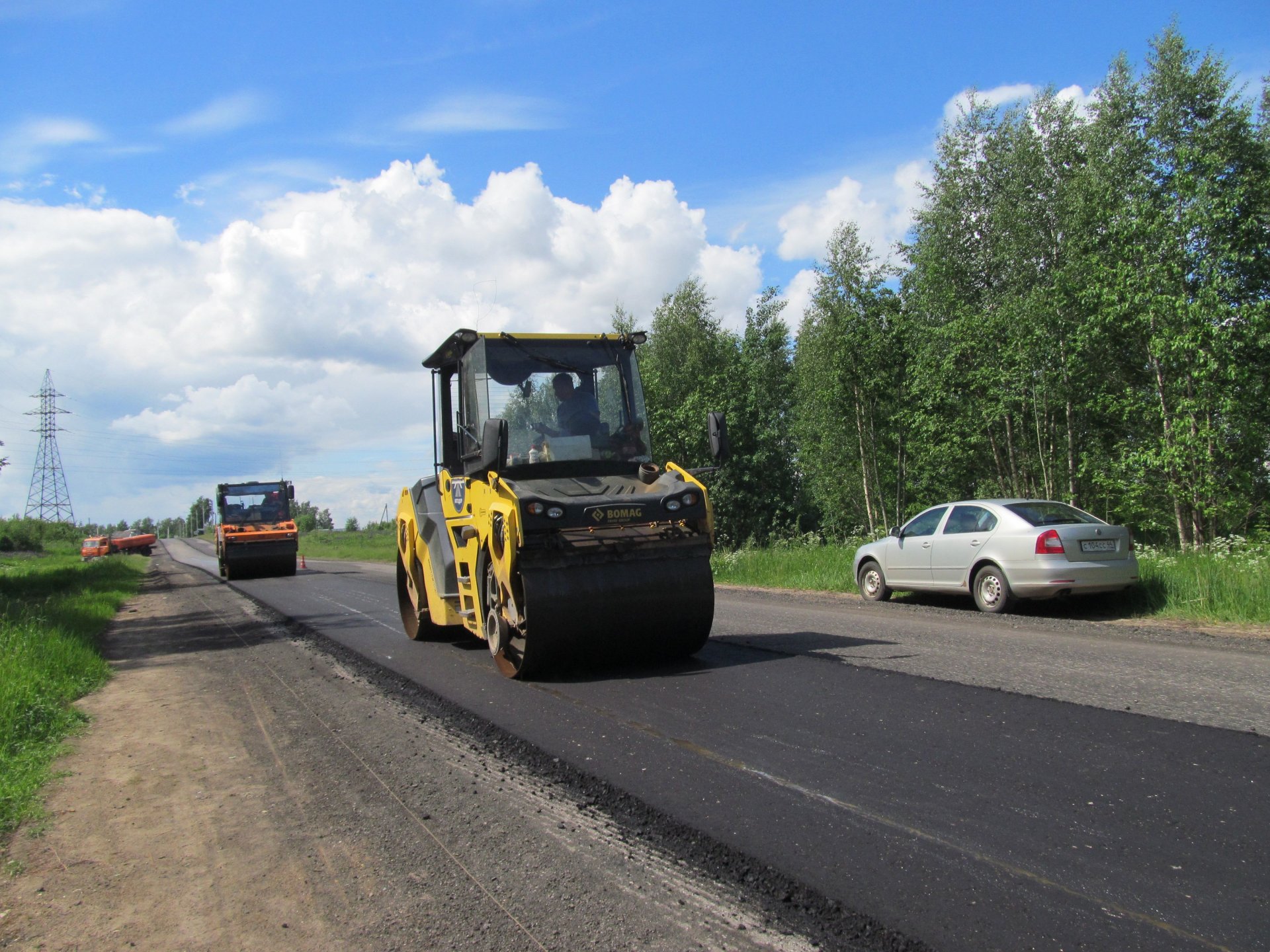 В Костромской области по Нацпроекту «Безопасные качественные дороги» приводят к нормативу трассу «Кострома-Заволжск»