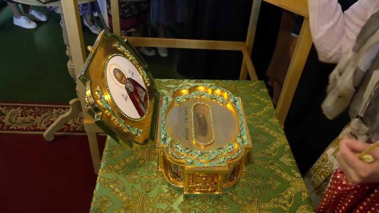 В Кострому прибыл ковчег с частицей мощей Преподобного Сергия Радонежского