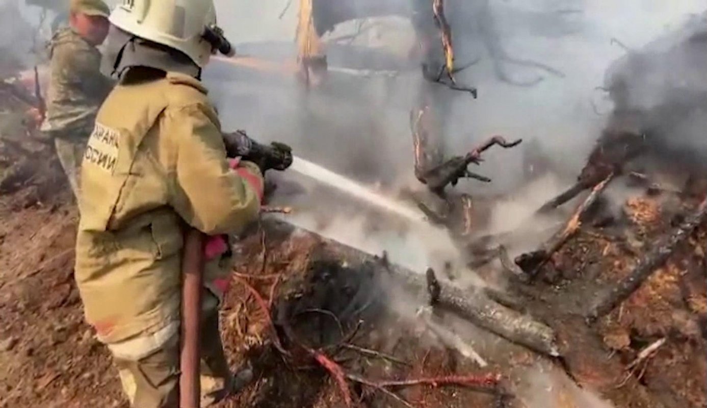 Сразу два возгорания обнаружены сегодня в лесах Костромской области
