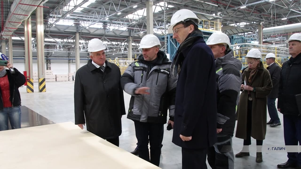 Полномочный представитель Президента в Центральной России Игорь Щеголев оценил промышленный потенциал в Галиче