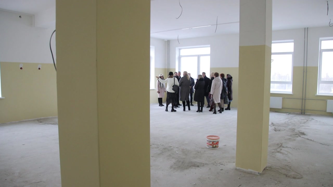 В Костроме завершается строительство школы в п. Волжский