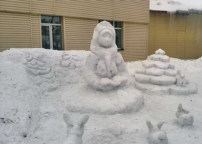 Жителей Костромской области приглашают к участию во всероссийском конкурсе на лучший зимний двор.