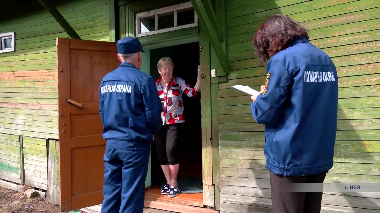 Пожарные в Костромской области усилили профилактическую работу
