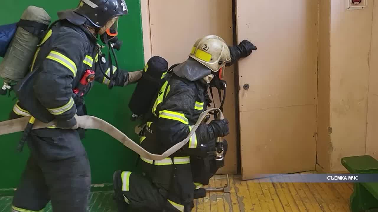 В Костроме прошли тактические учения пожарно-спасательного гарнизона