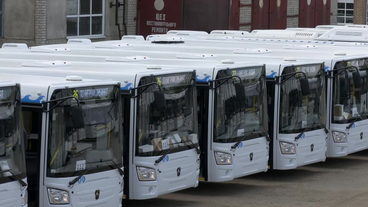 В Кострому продолжают прибывать новые автобусы в рамках запуска новой системы пассажирских перевозок