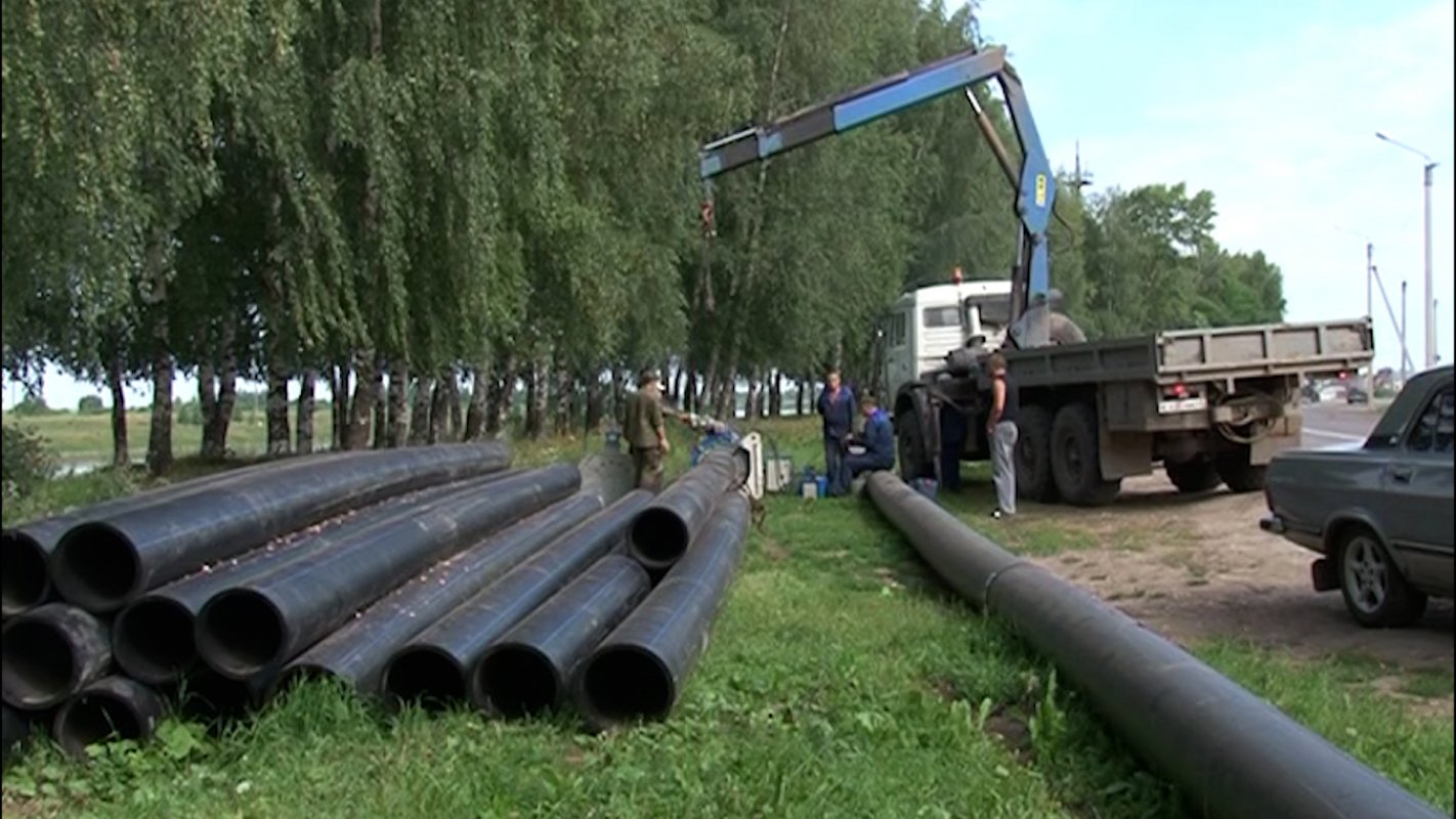 Новый водопровод протянут из Костромы в п. Караваево
