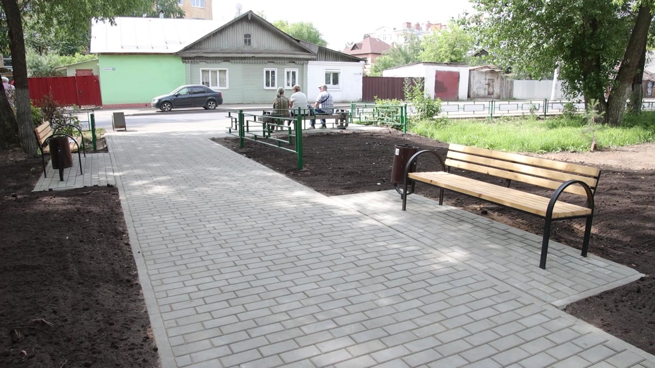 В рамках Нацпроекта «Жилье и городская среда» в Костромской области благоустраивают общественные территории