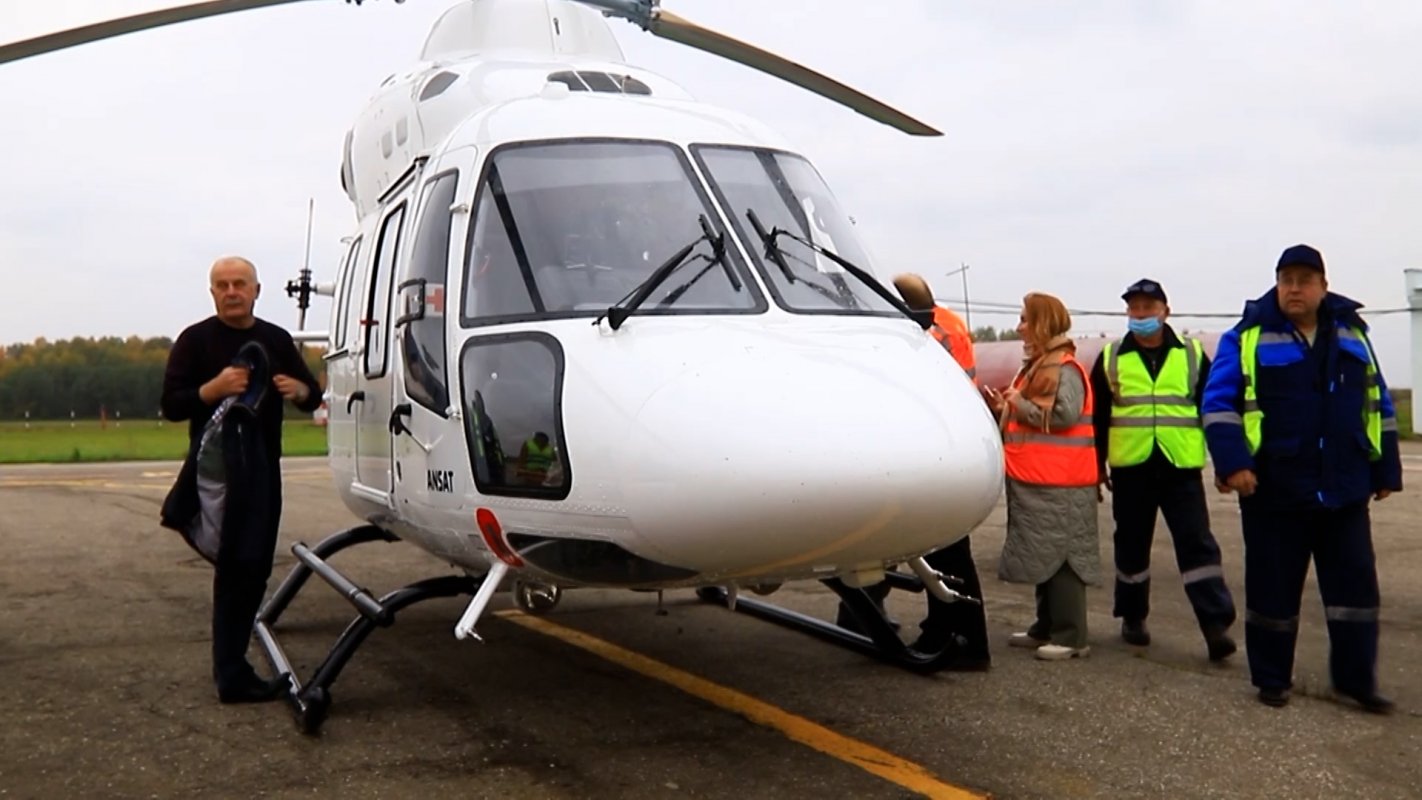 Необходимый ориентир для вертолетов санитарной авиации