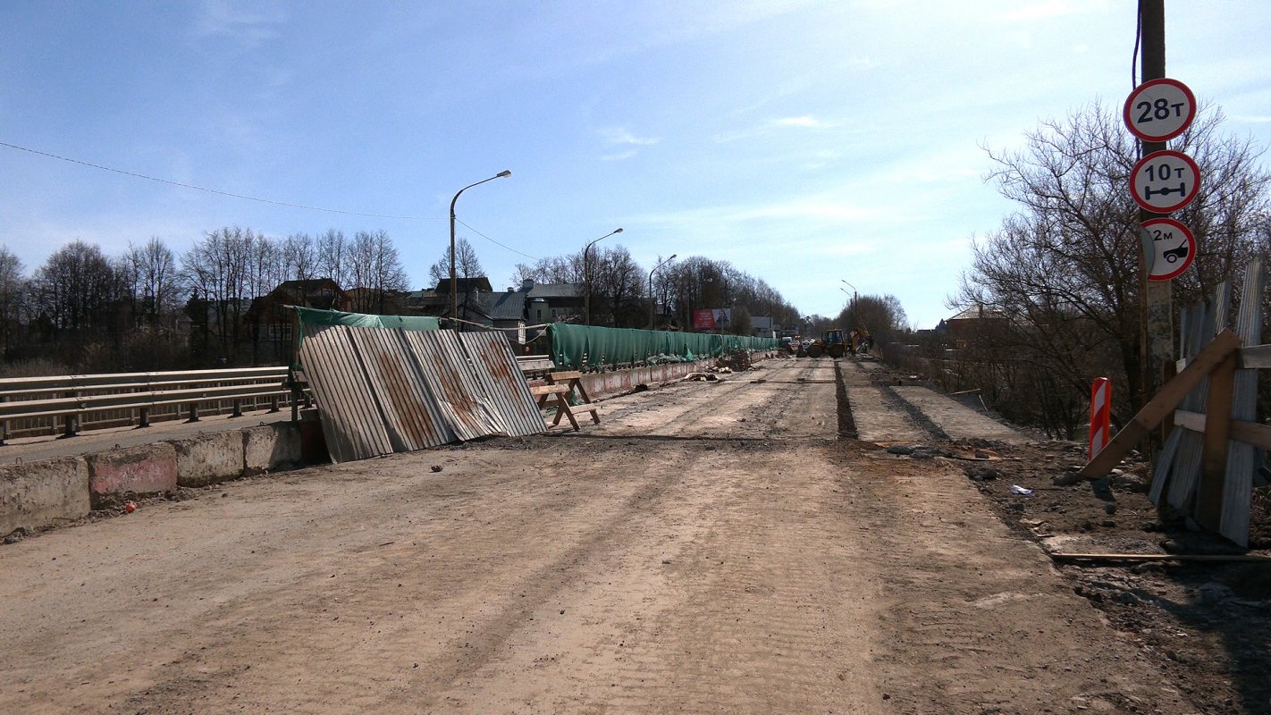В Судиславле Костромской области капитально отремонтируют мост через реку Корбу