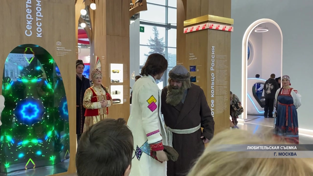 Посетителям Международной выставки «Россия» напомнили о подвиге Ивана Сусанина