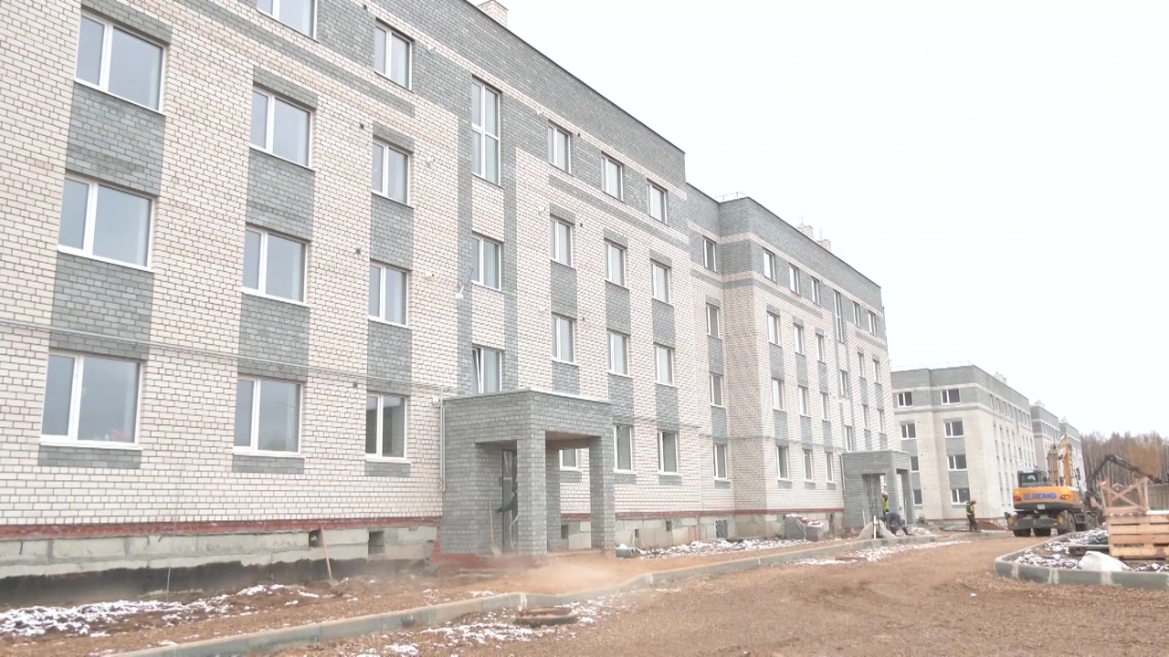 Костромская область ежегодно перевыполняет планы по строительству жилья, активно возводит и модернизирует социальные объекты