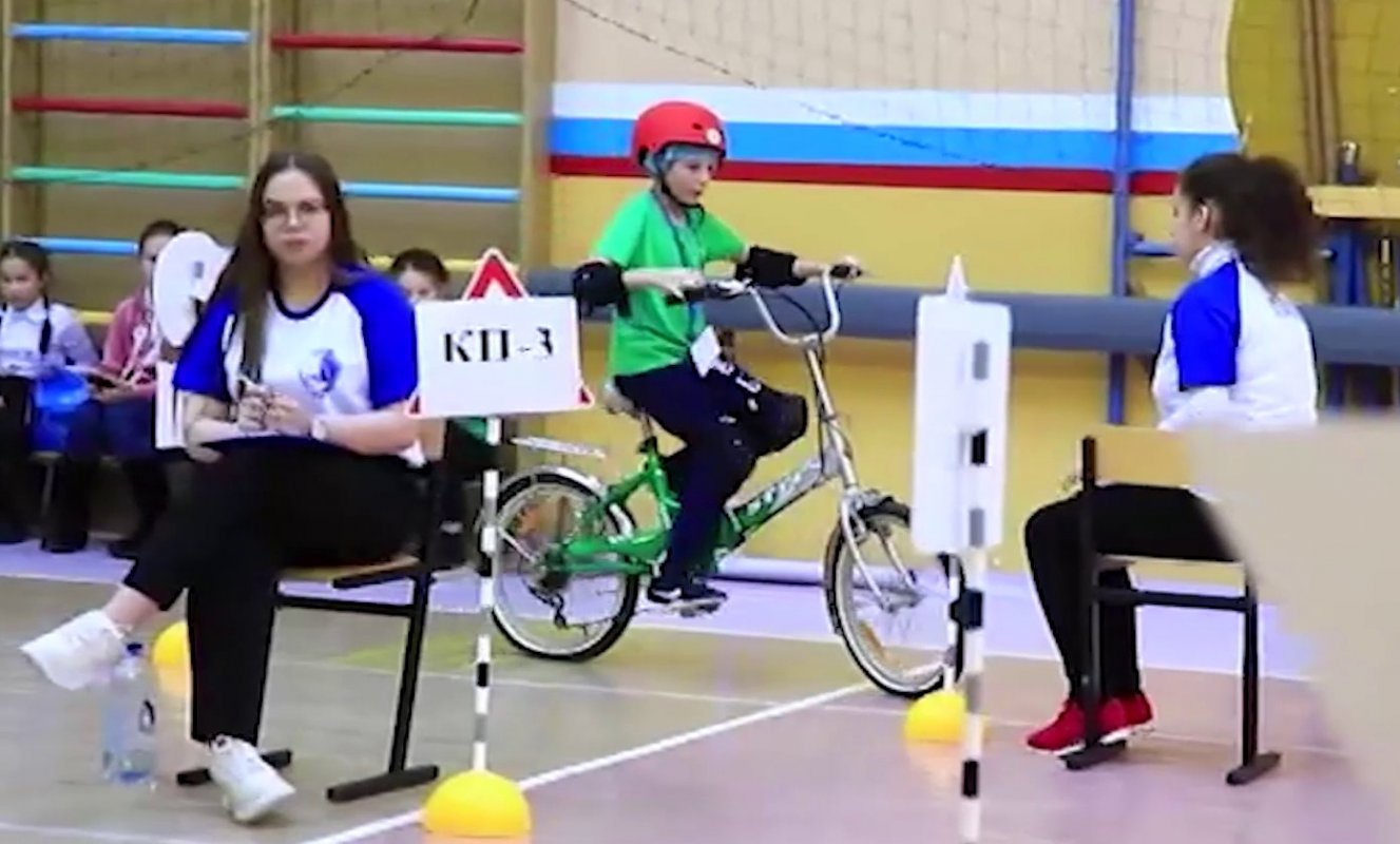 «Безопасное колесо»: костромские школьники посоревнуются в навыках управления велосипедом