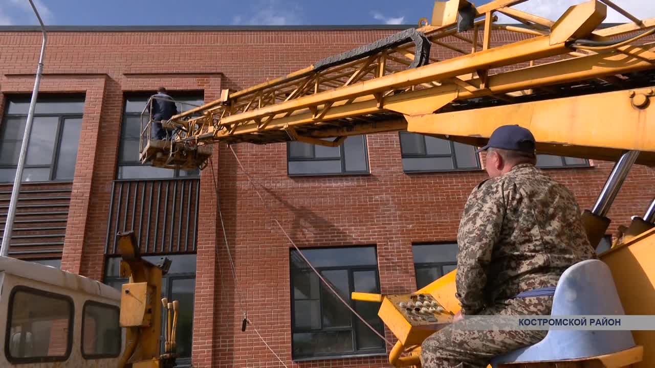 Новую школу в п. Апраксино готовят к лицензированию | ТРК «Русь»