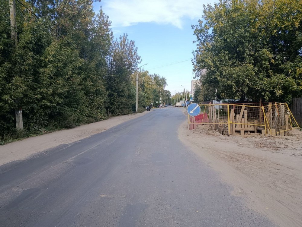 Улица 8-я Рабочая в Костроме в ожидании комплексного ремонта