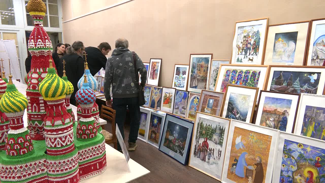 Рождественское чудо глазами юных художников