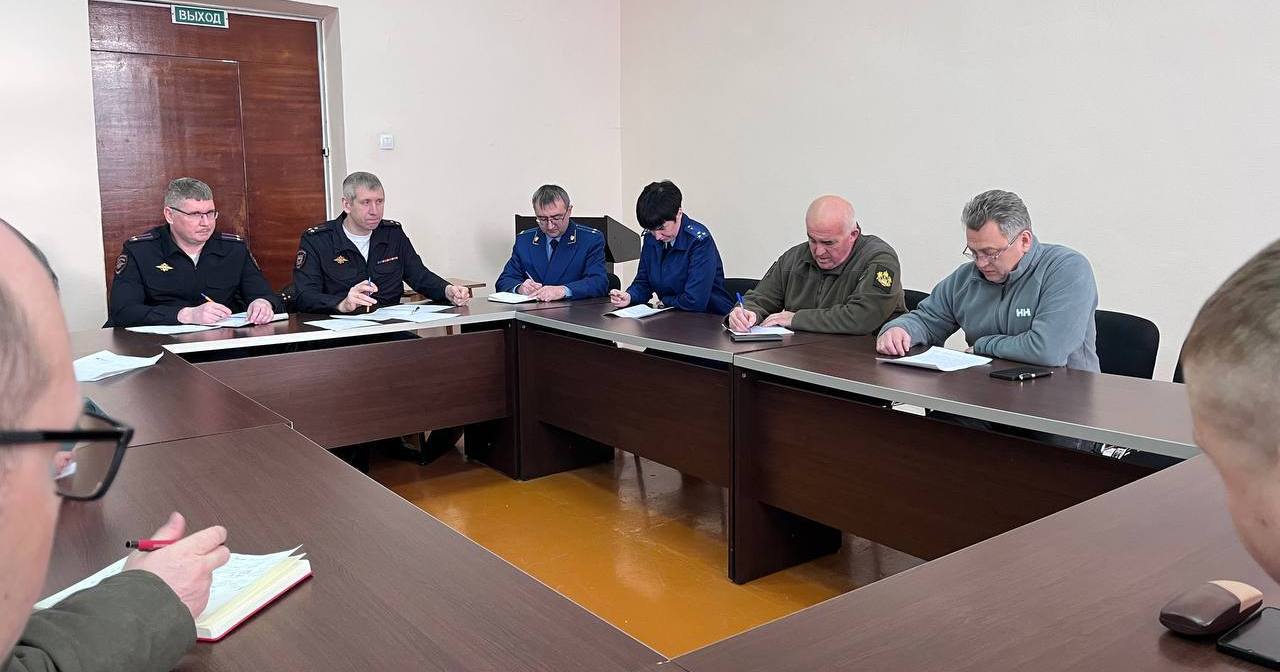 Обсуждались вопросы обеспечения безопасности и ликвидации последствий воздушной атаки