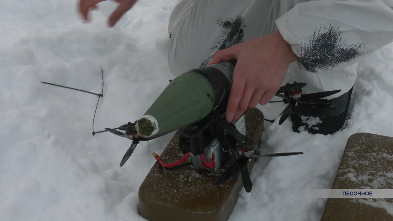 В условиях, максимально приближенных к боевым