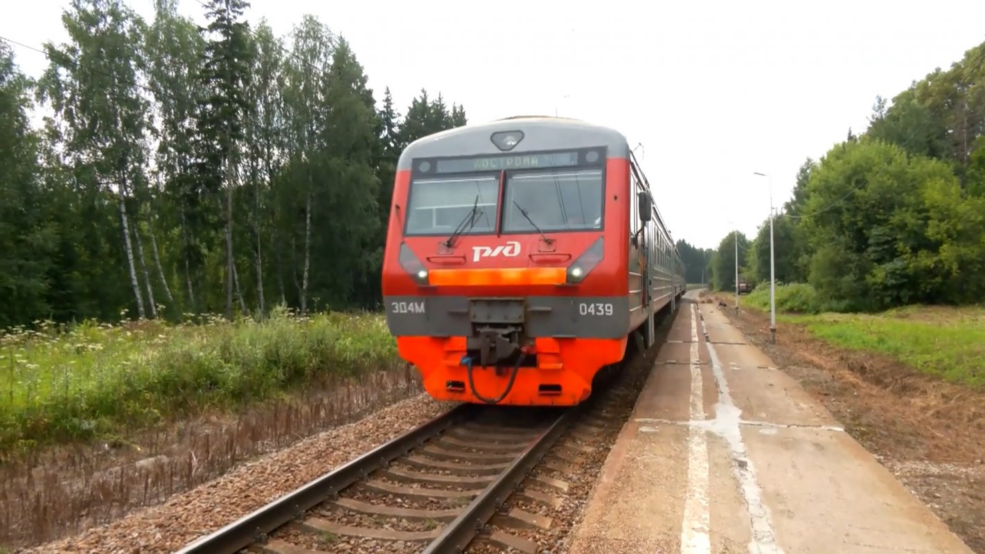 Поезд из Буя в Шарью будет следовать по скорректированному расписанию