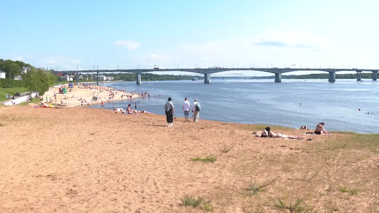 В Костроме купаться можно на трех пляжах