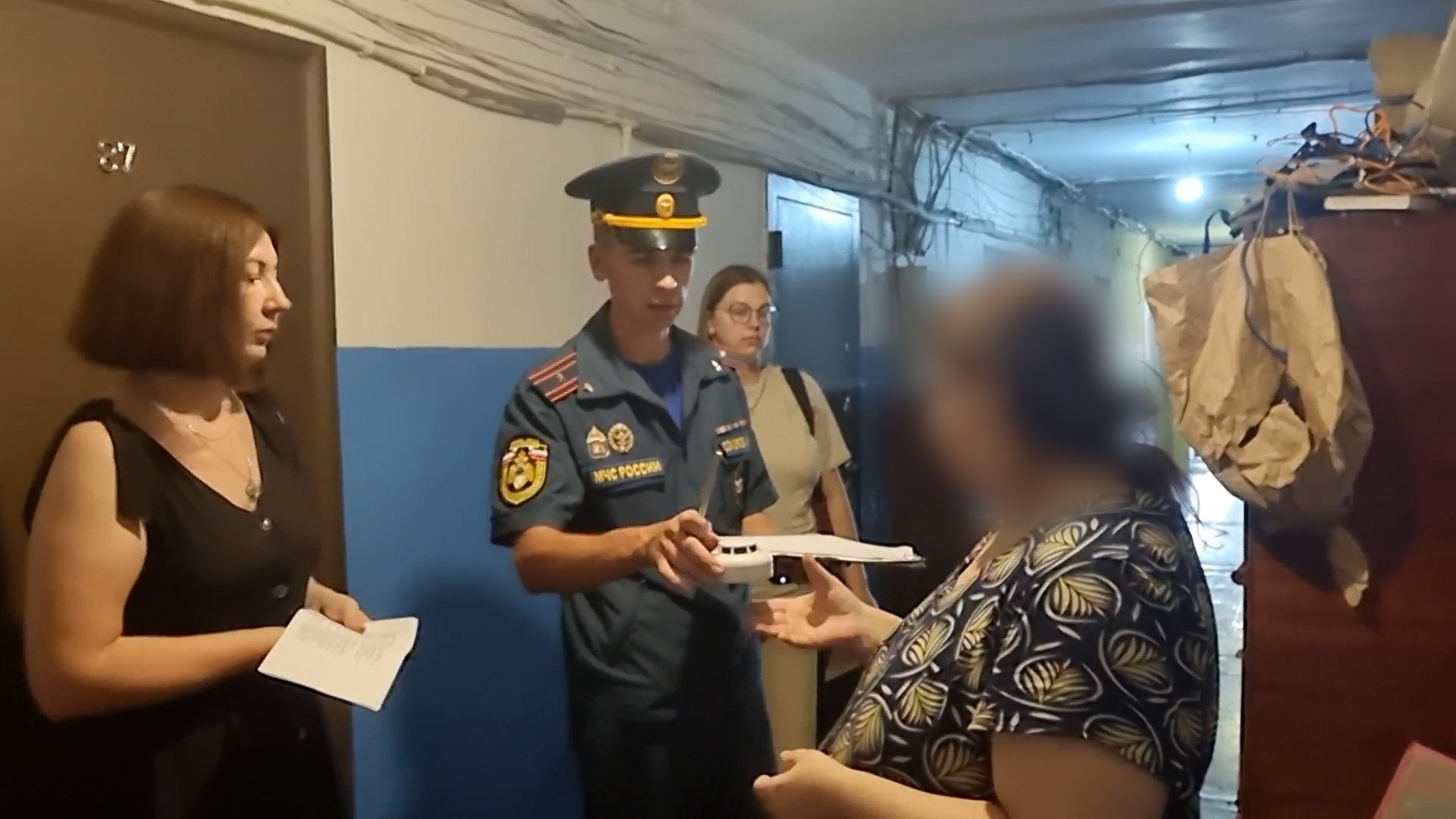 Противопожарный рейд МЧС
