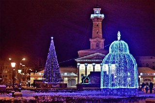 В Костроме новогоднее представление на Сусанинской площади начнется за полчаса до полуночи