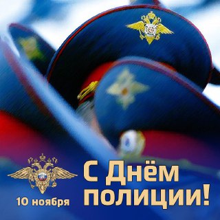 10 ноября – День полиции