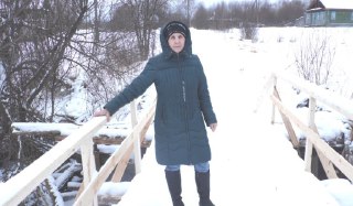 В деревне Киселиха Макарьевского района отремонтировали пешеходный мост