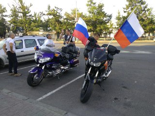 В Костроме от памятника Юрию Долгорукому стартовал марафон #МойФлагМояРоссия