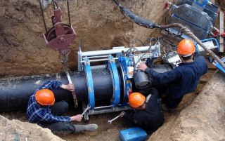 В Костроме начали замену водопровода на улице Шагова