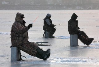 В Костромской области сделали карту опасных мест выхода рыбаков на лед