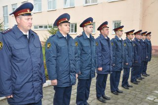 В Костроме прошла присяга молодых сотрудников УФСИН